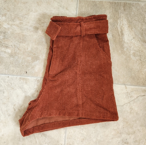 Altar'd State Corduroy Hi-Waisted Shorts - Size Small - Picture 4 of 12